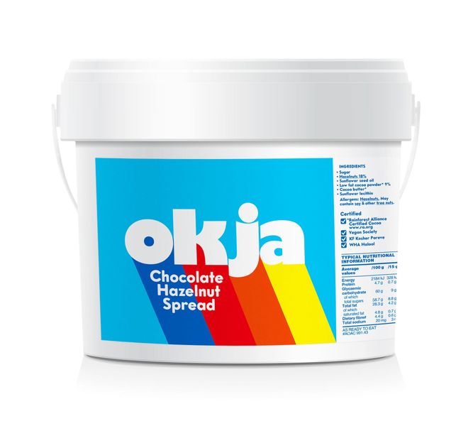 okja Chocolate Hazelnut Spread - 3kg Tub