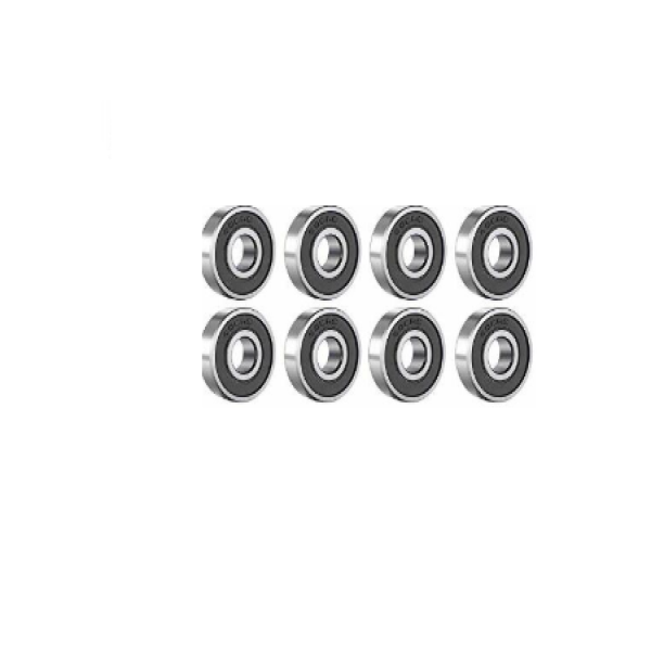 Premium 608 Carbon Bearings 8 pack- Black
