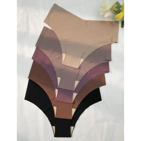 3 Pack Seamless No Show Panties For Women