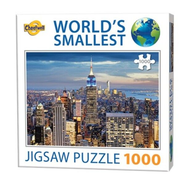 World's Smallest 1000-Piece Puzzle - New York