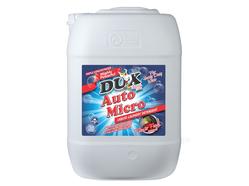 Dux Auto Micro Liquid Laundry Detergent Heavy Duty 25L