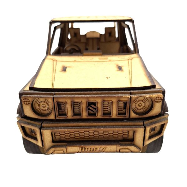Suzuki Jimny Vehicle Car 3D Puzzle Wooden 3D Model Wooden DIY Puzzle