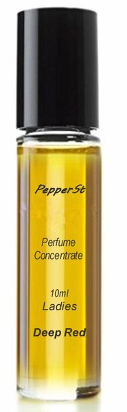 PepperSt Perfume Concentrate - Deep Red - For Her - 10ml