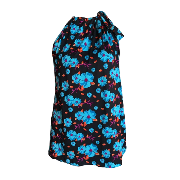 Up To 6Xl - Black &amp; Blue Floral image