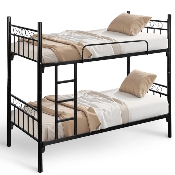 Bunk Bed Detachable Two Single Over Bunk Bed School Dorms