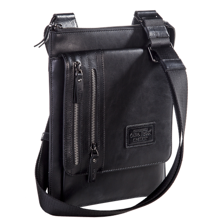 Enzo Rossi Leather 10 1 Shoulder Sling Bag Black Buy Online In South Africa Takealot Com