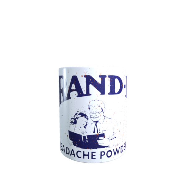 Grand-Pa Headache Powders Vintage Parody Mug - Funny Retro Gift