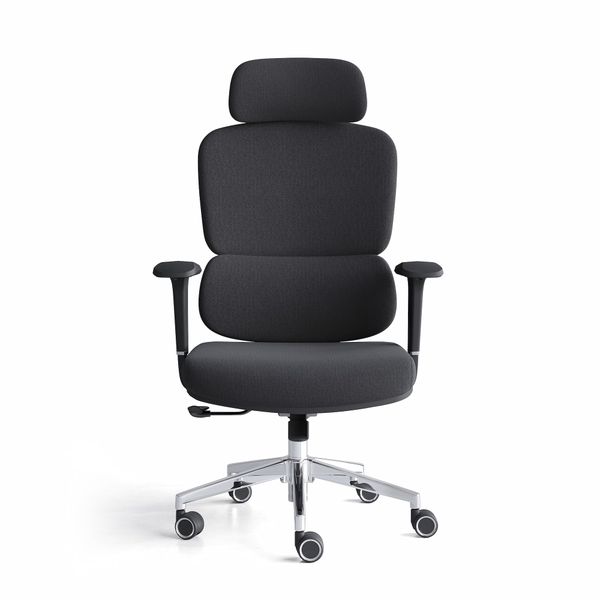 Robbin Black High Back Ergonomic Office Chair - Click Furniture