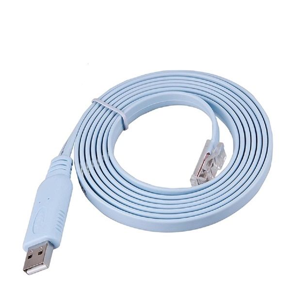Console USB Cable for Windows/Vista/MAC/Linux (1.8m/6 Ft,Blue)