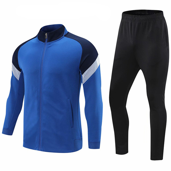 Training Suit Soccer Tracksuit Sports Suits Zip-up Hoodies and Pants Set