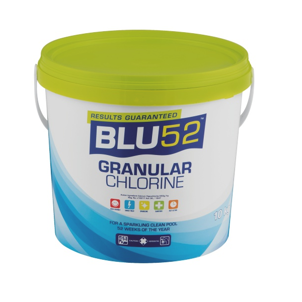 Blu52 Granular Chlorine Swimming Pool (10kg)