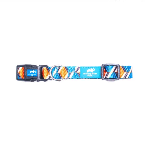 Animal Planet Pattern Collar Orange