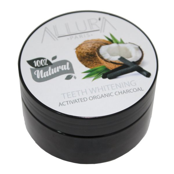 Allura Charcoal Teeth Whitening Powder