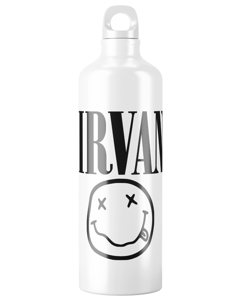 Katz Designs - Metal Water Bottle - Nirvana