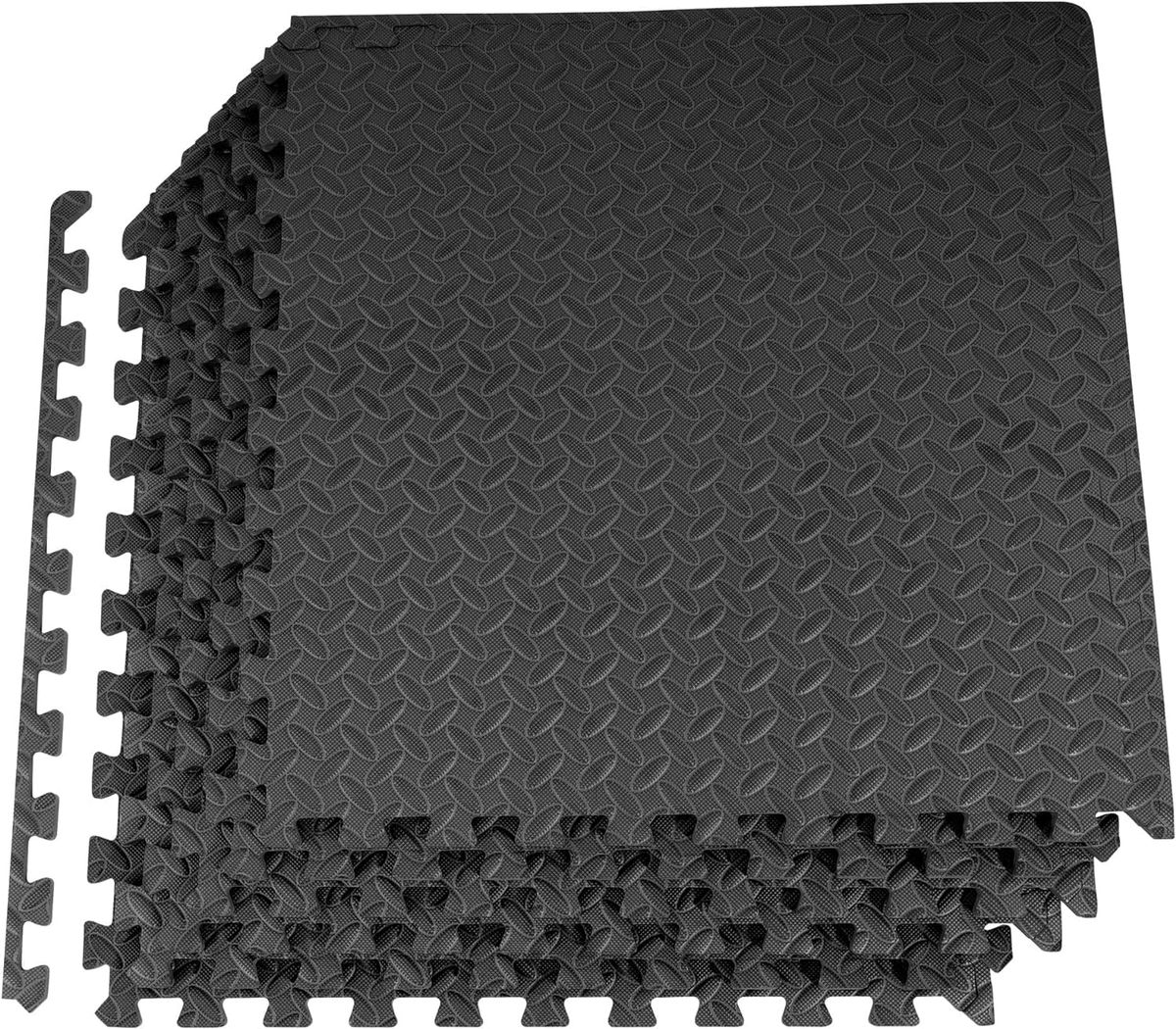 Interlocking Non-slip Foam Floor Mat,EVA Gym Floor Mat 6 piece
