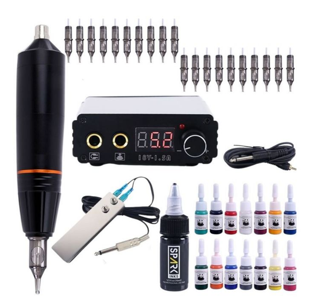 Professional Tattoo Kit - Full Pen Kit