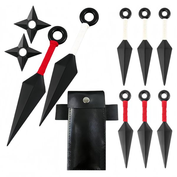 OQIMAX 11-Piece Cosplay Kit Compatible With Anime Ninja Cosplay Kit