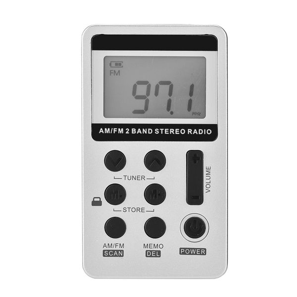 Mini Portable FM/AM Radio Digital Signal Processing Wireless Receiver