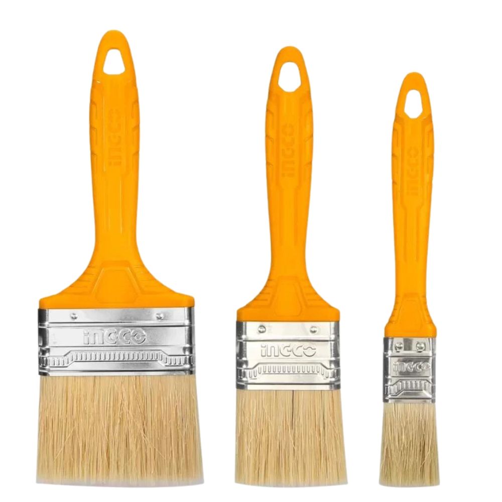 Ingco Paint Brush Plastic Handle 3 pieces Shop Today. Get it
