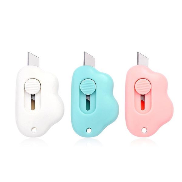 3Pc Mini Cloud Shaped Utility Knives