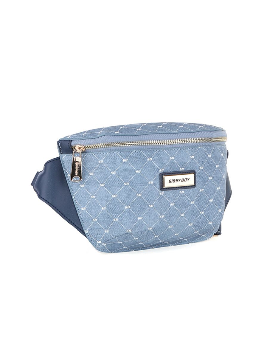 Sissy Boy Crossbody Fanny Printed Dark Denim Blue Buy Online in South
