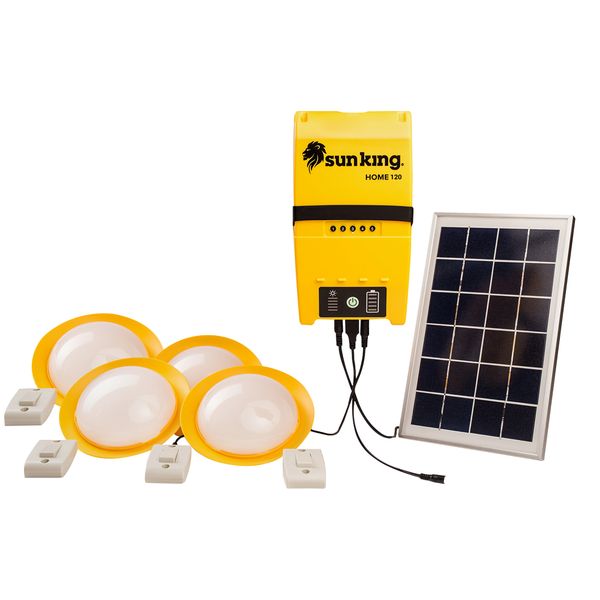 SunKing Home 120 4 Light Solar Home Kit SK414