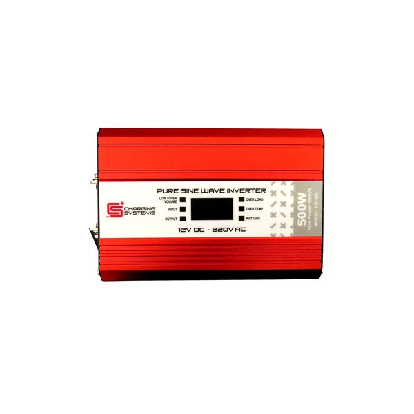 Pure Sine Wave Inverter - 12V 500W