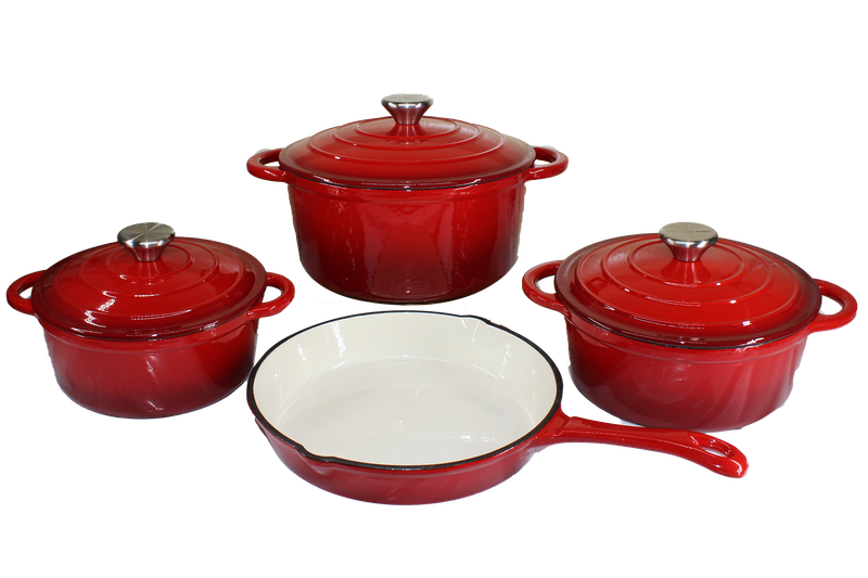 GB 7psc Cast Iron Pot set/Cookware Set
