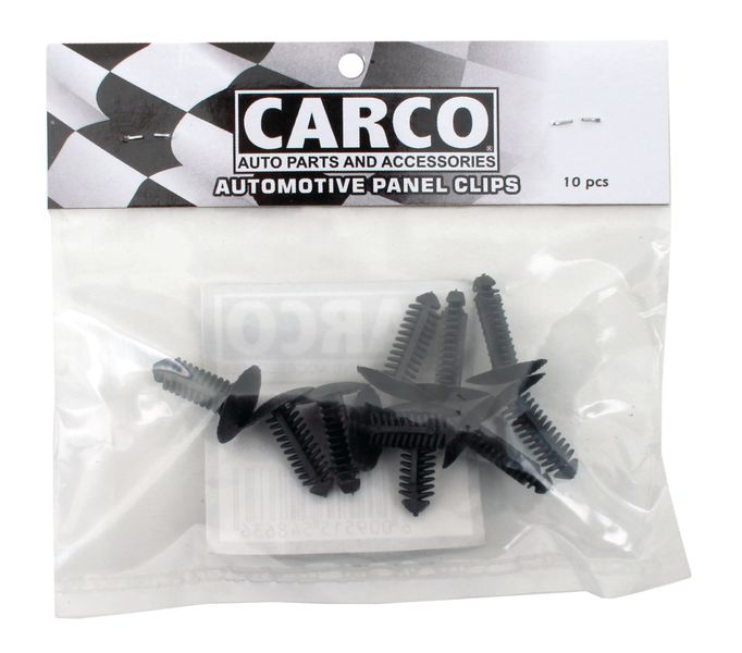 Carco Universal Panel Clips - 6 to 8mm - Pack of 10