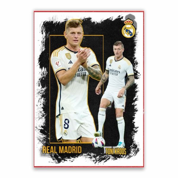 Toni Kroos Real Madrid Poster - A1