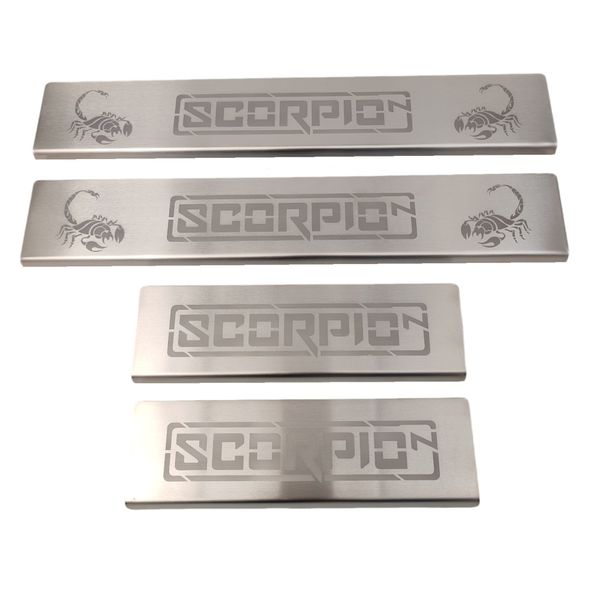 Scorpio Scuff Plates 4 Set - Compatible With All Scorpio N Models - Umlozi