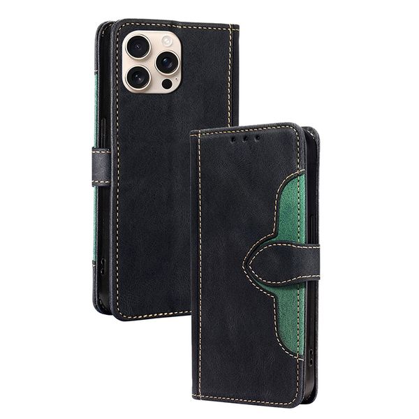 Retro PU Leather Flip Cover Case Compatible With iPhone 12 Pro Max