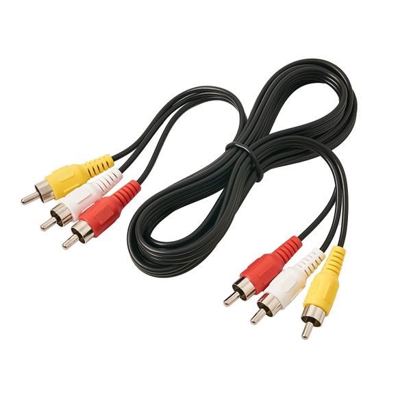 3 RCA Male to 3 RCA Male RCA Cable - 1.5m