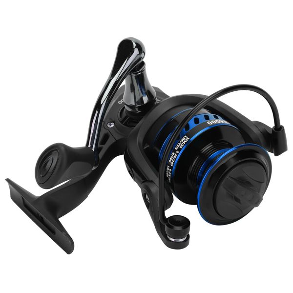 Blue Black Metal Sea Rod Spinning Reel