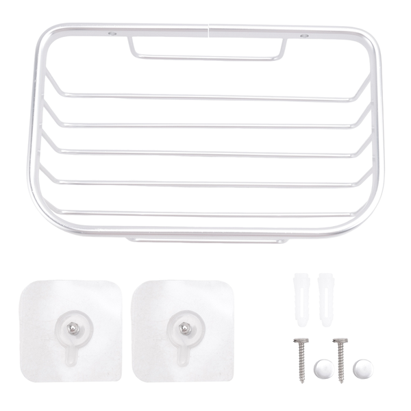 Bathroom Shower Shelf Stainless Steel Storage Rack Wall Mounted