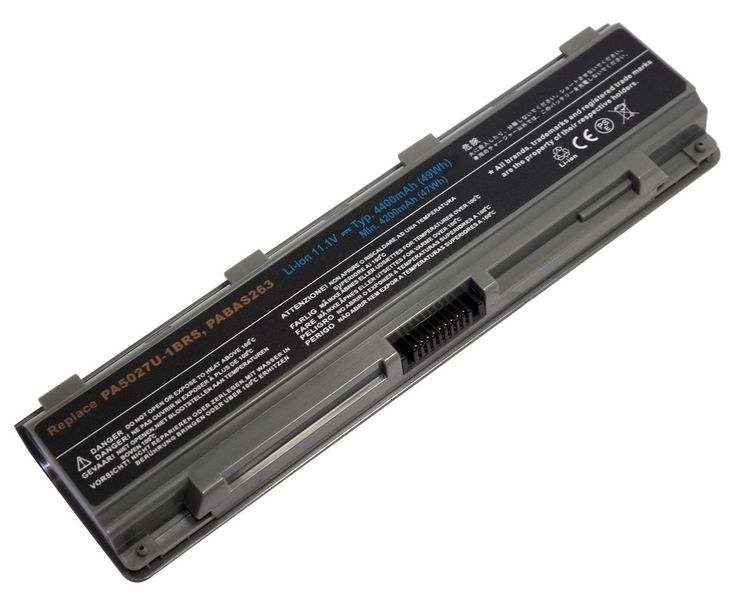 Battery for Toshiba C50,C70,C850 C855 L850 L870 (PA5024U,PA5027U)