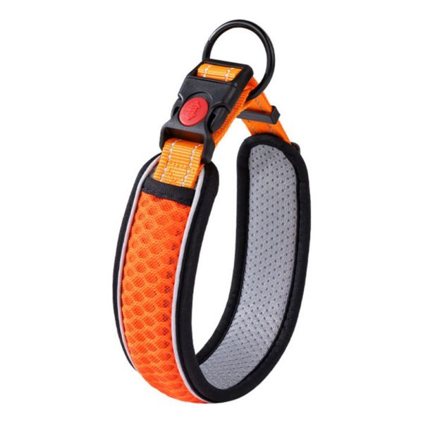 Breathable Soft Mesh Dog Collar Small Dogs Lightweight Daily Walking