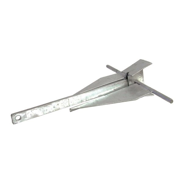 Heavy Duty Galvanised Danforth Anchor for Boats - 2.5kg