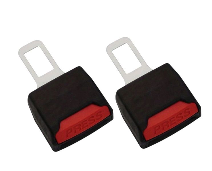 2 Piece - Universal Car Seat Belt Extender Accessory