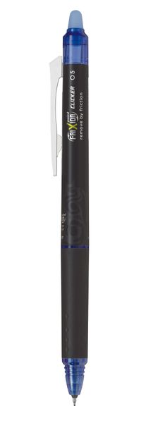 Pilot Frixion Clicker Point 0.5mm Erasable - Box of 12 - Blue