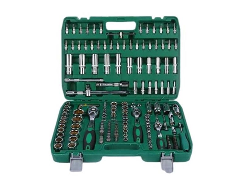 Hand Kit Household Car Repair Box Hand Tool Set Socket Wrench Tool Set
