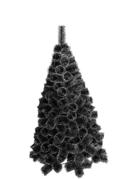 YG-2501 180cm 203T Black-Tipped White Pine Artificial Christmas Tree.