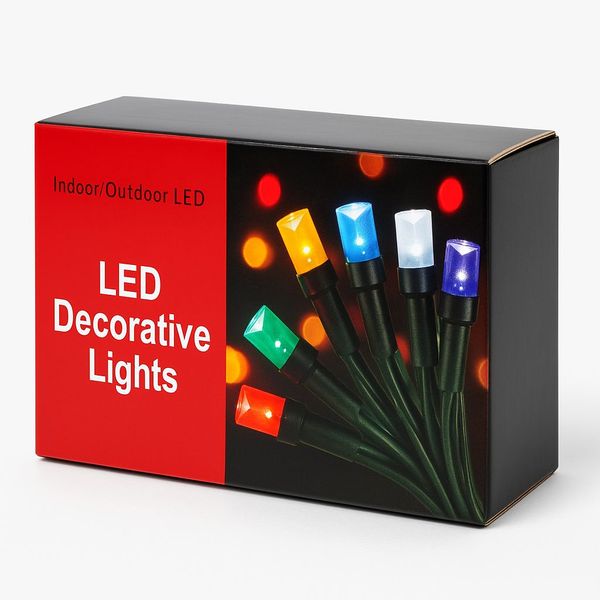 LED Multi-Colour Fairy Lights - Indoor/Outdoor Christmas &amp; Home Décor