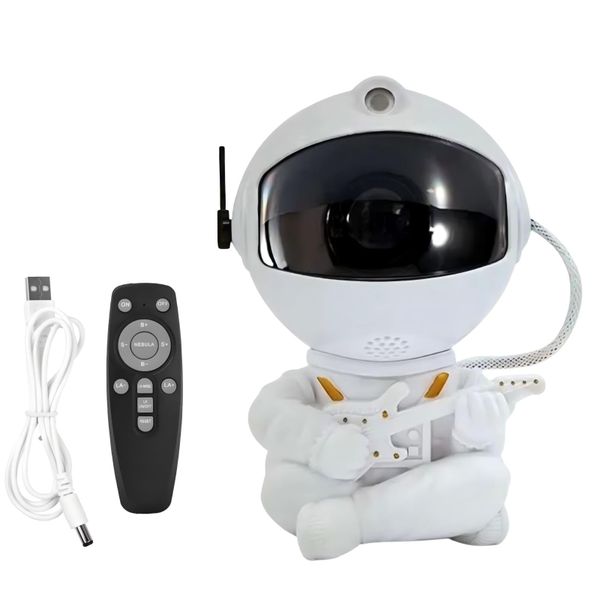 AstronautGalaxy Projection,suitable for children's sleep - Holding a guitar
