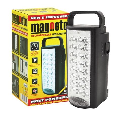 Magneto rechargeable store led lantern