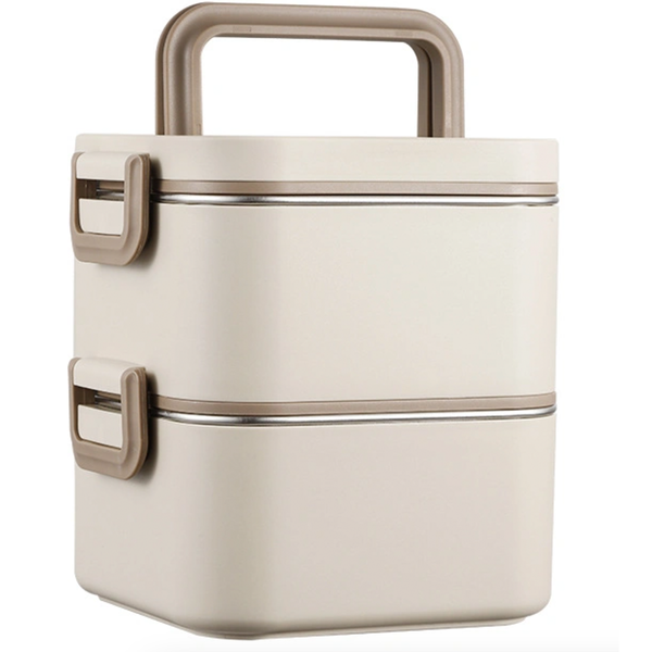 Layered insulated lunch box (single layer)