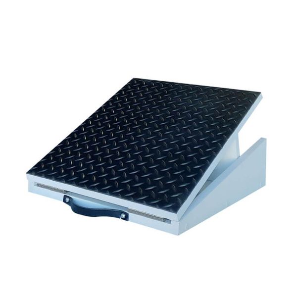 Ergo Adjustable Footrest &amp; Exercise Slant Board - White