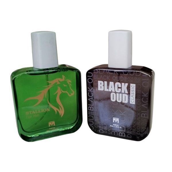 Black Oud &amp; Stallion Perfumes 40ml (Set of 2)