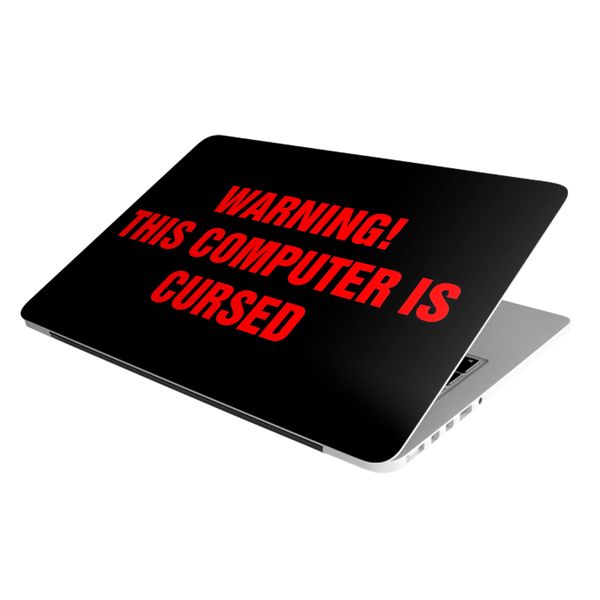 Laptop Skin/Sticker - Cursed Computer