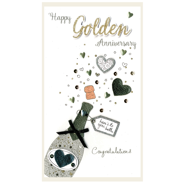 Greeting Card - Gold Anniversary